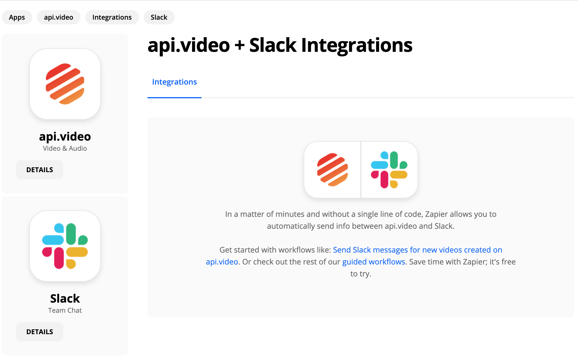 Send Messages in Slack Any Time You Create a New Video