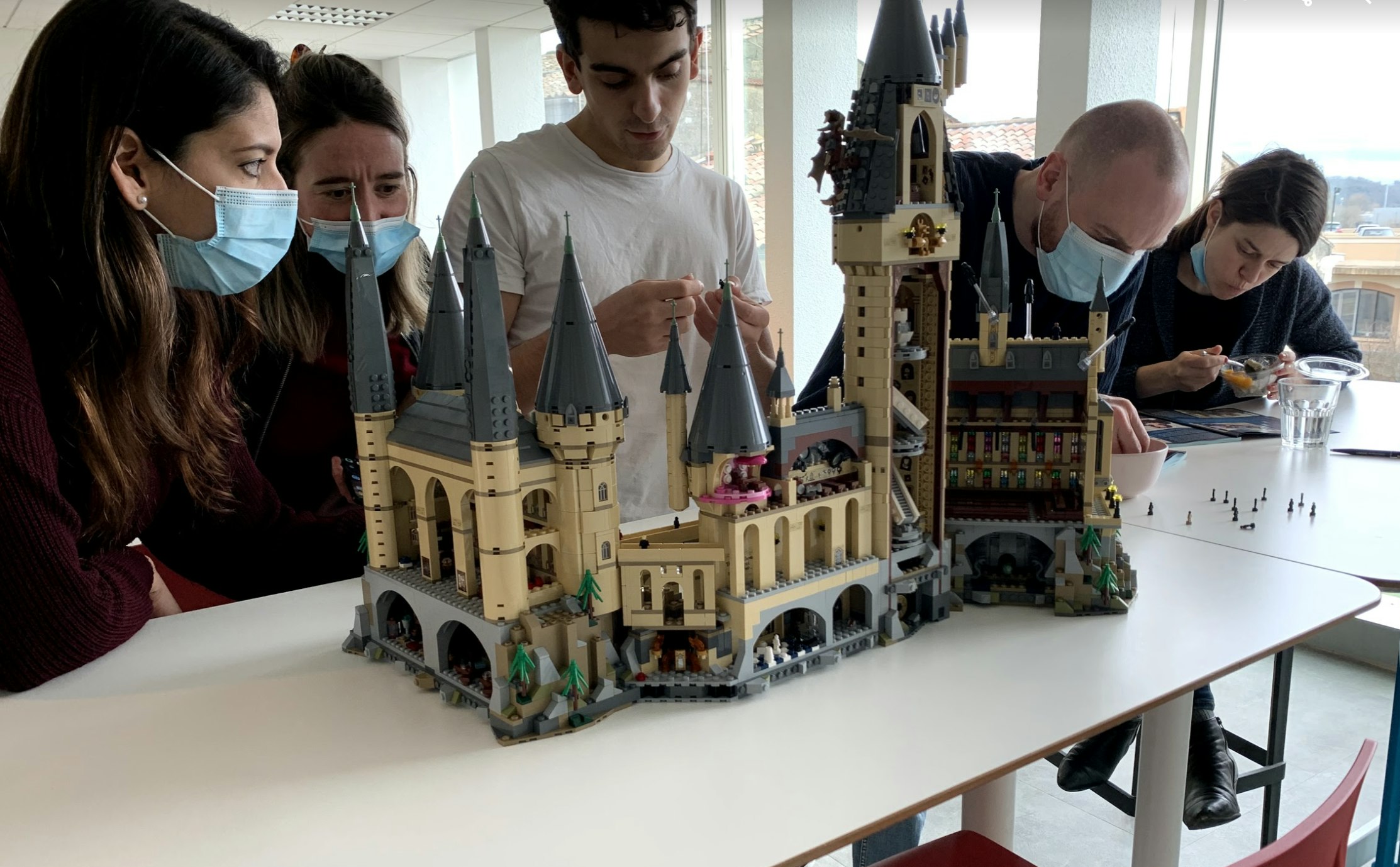 building lego as a team