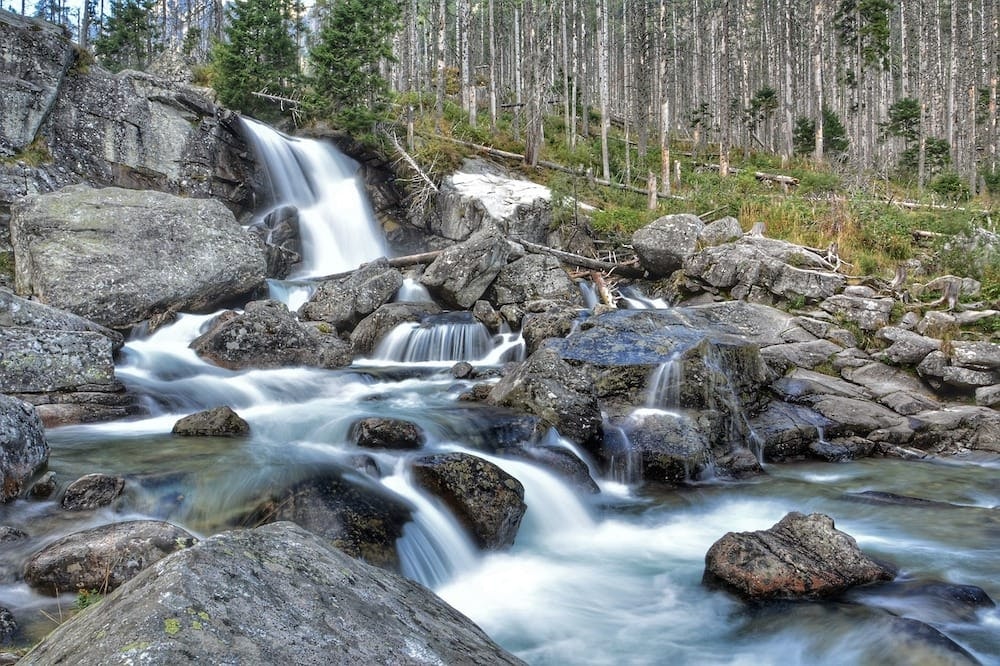 An image of a rushing stream, a pun on live streaming