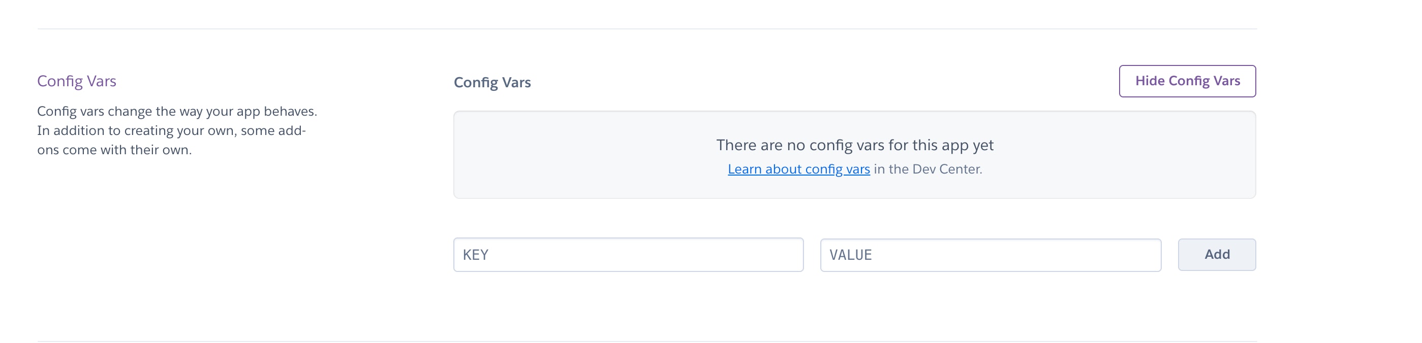 setting environmental variables