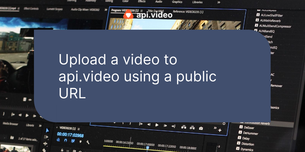 Upload a video to api.video using a public URL