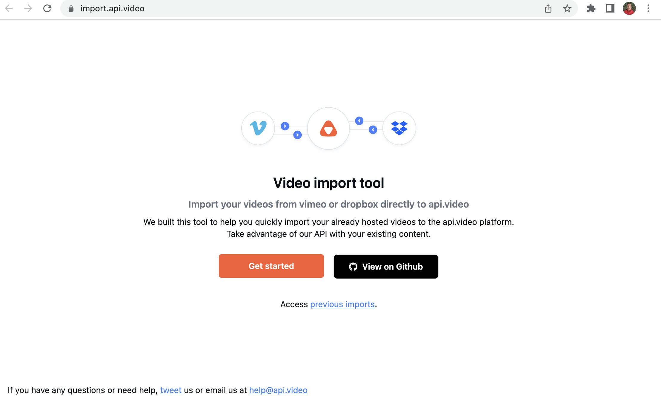 video-import-tool