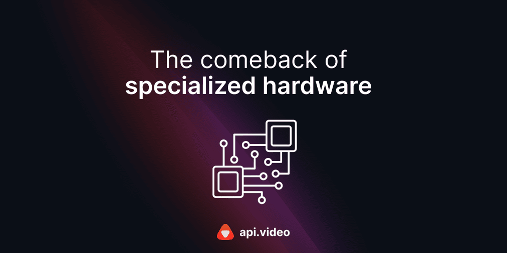 Video API specialized hardware