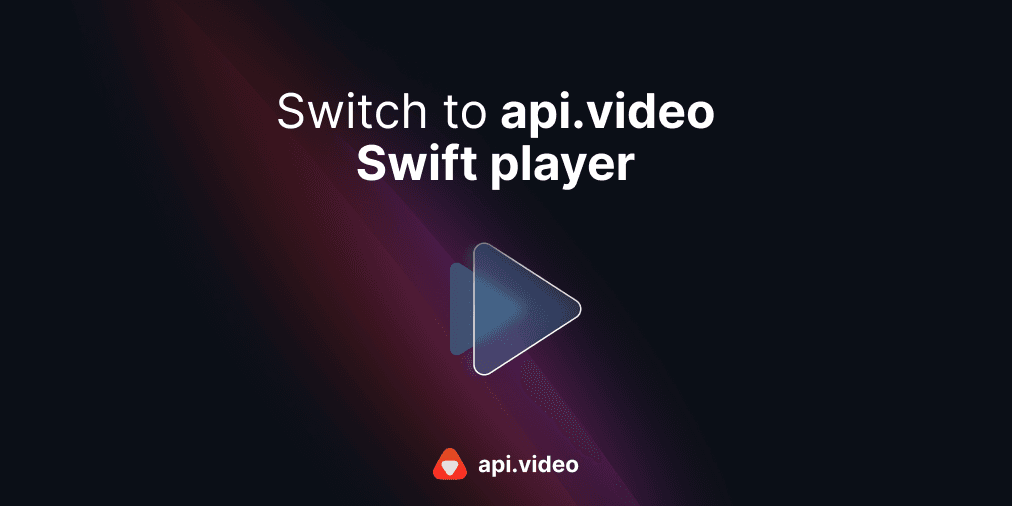 Video API integrate player iOS swift