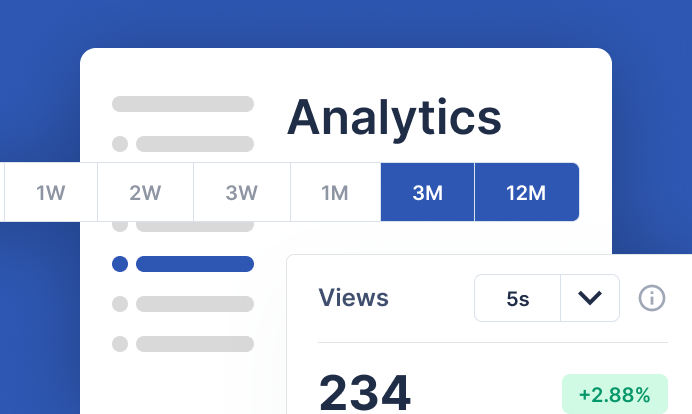 Analytics upgrade