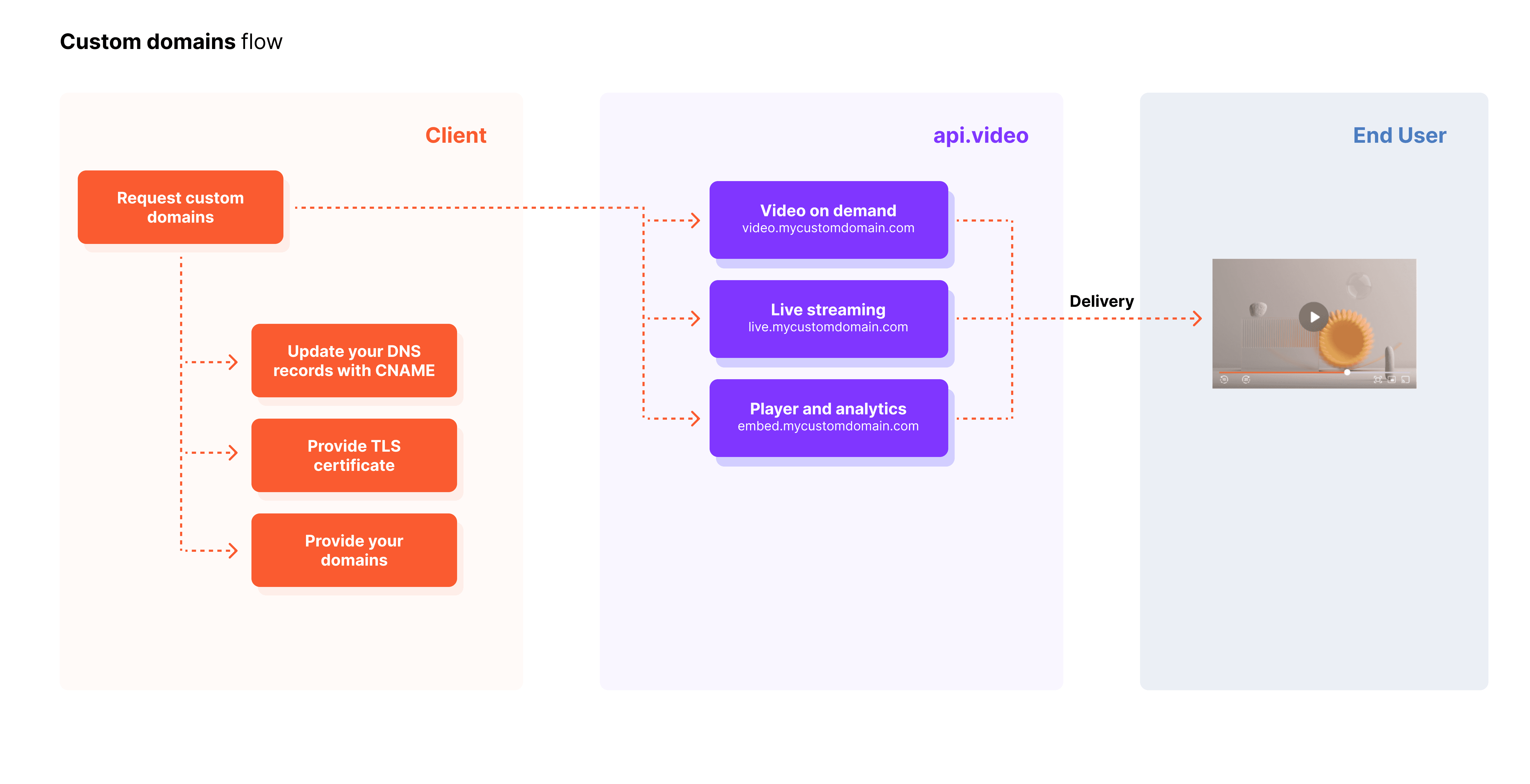 Introducing Custom Domains for api.video