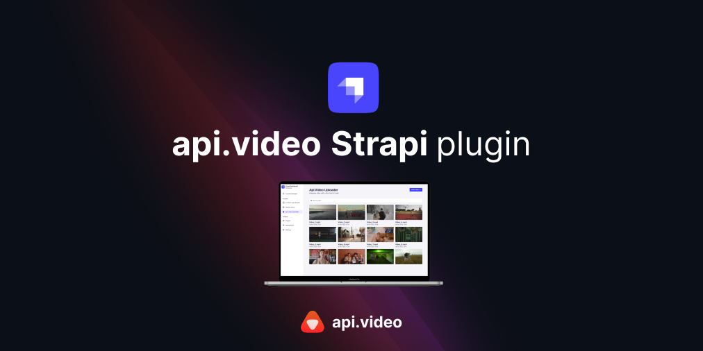 api.video Strapi plugin