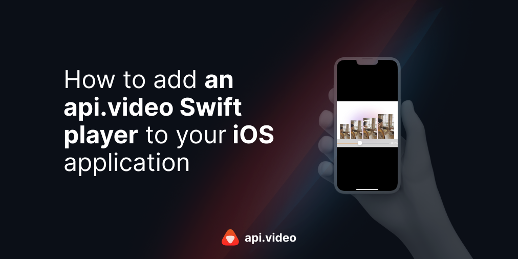 api.video Swift Player iOS