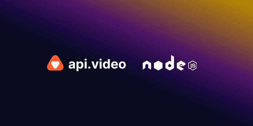 Node.js and api.video
