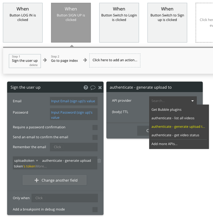 How to authenticate - Bubble Docs