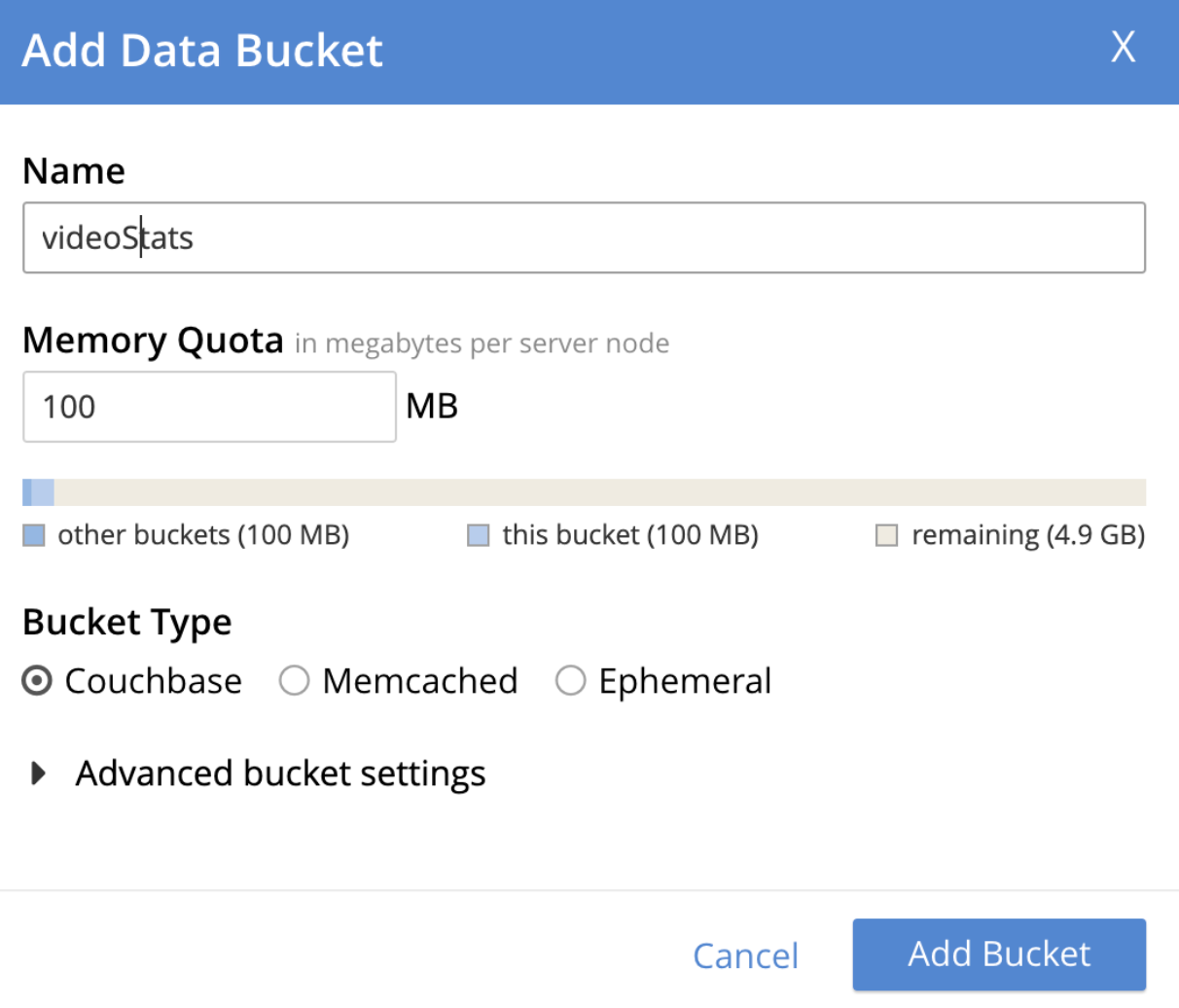 data bucket